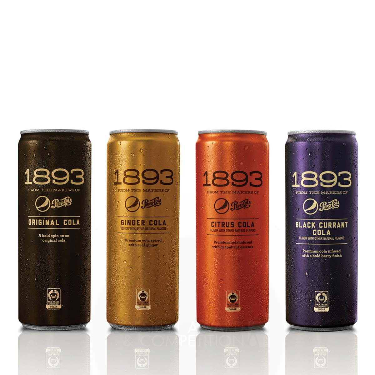 1893 from the makers of Pepsi-Cola Can Design by PepsiCo Design and Innovation Golden Packaging Design Award Winner 2017 