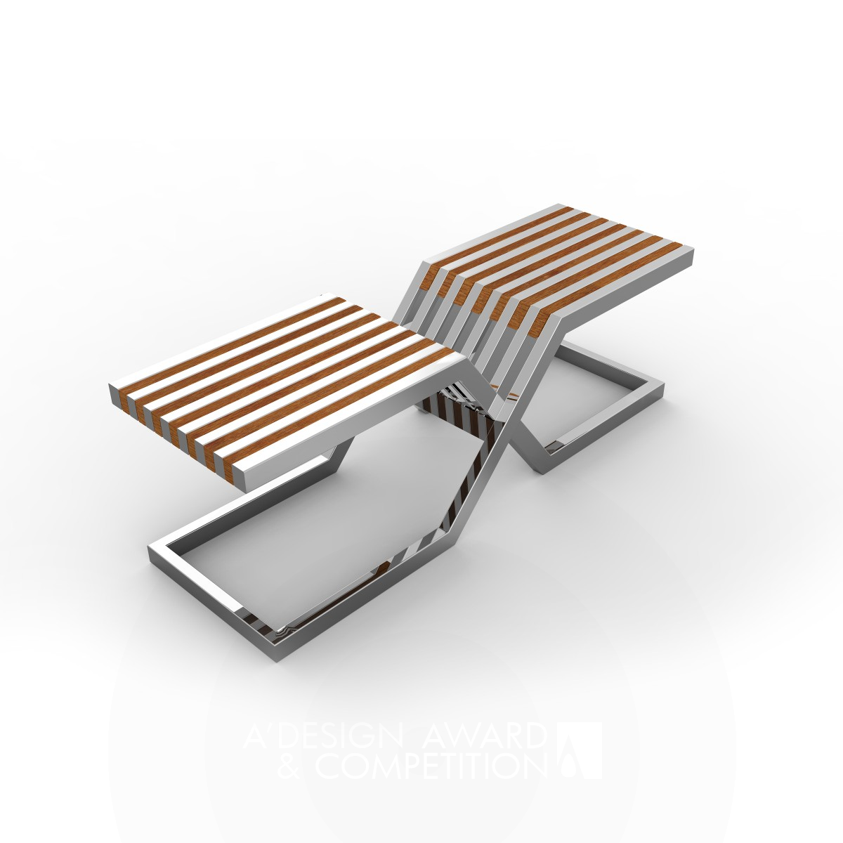 Gull Wing Bench by Nazlı Nazende Yıldırım and Bilge Demirci Iron Street Furniture Design Award Winner 2017 