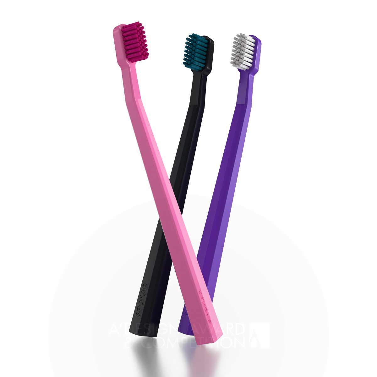 Super Soft Spokar Toothbrush by Petr Novague Iron Beauty, Personal Care and Cosmetic Products Design Award Winner 2017 