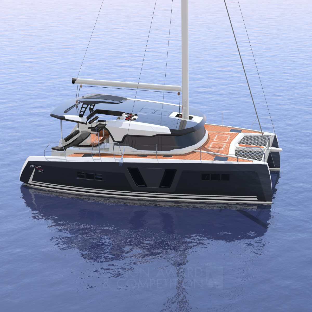  BRAVO 40 Sailing catamaran by Adrian Bravo - Design Studio Bronze Yacht and Marine Vessels Design Award Winner 2017 