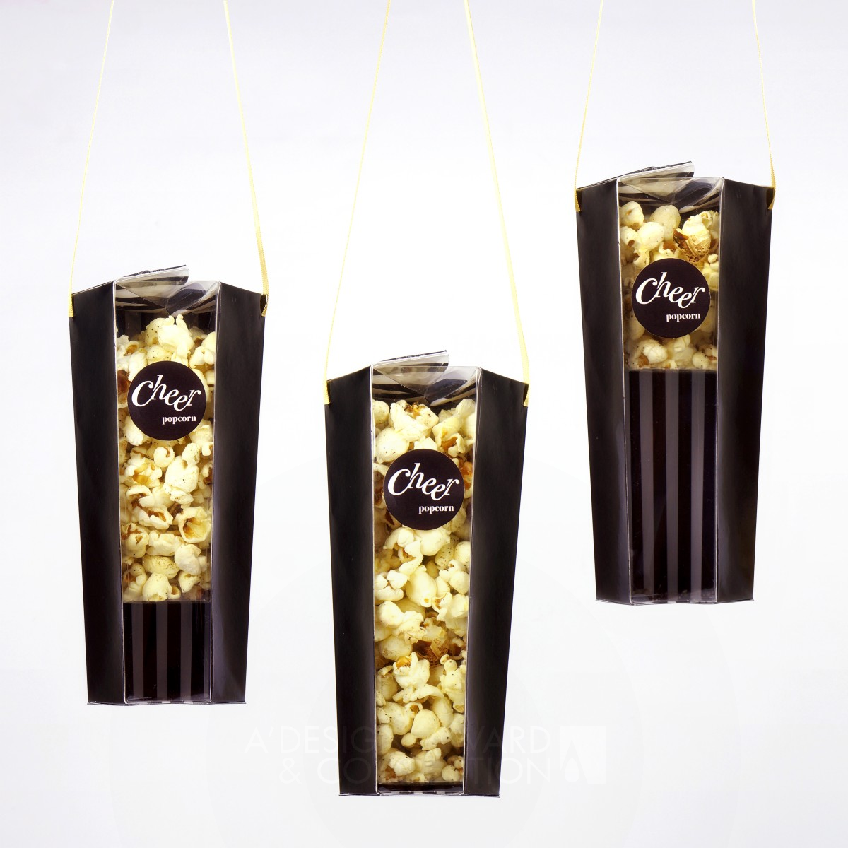 Cheer Popocorn Popcorn Package by Natsuyo Ozawa Bronze Packaging Design Award Winner 2017 