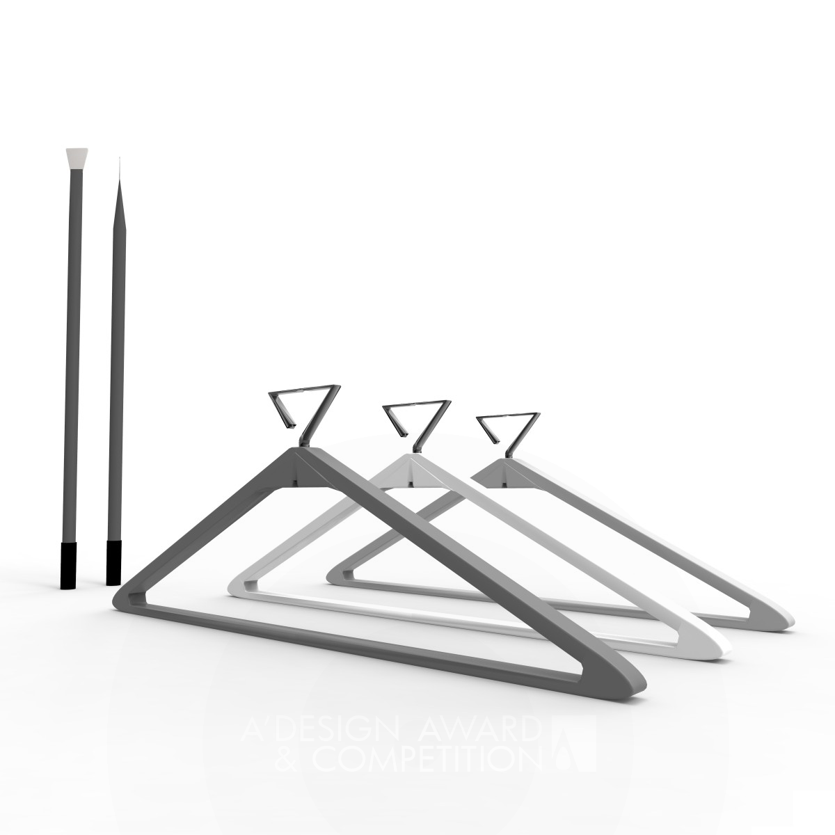 Queuer Magnetic hanger by Xiuwen Sun, Feng Han and Miao Zhou Bronze Furniture Design Award Winner 2017 