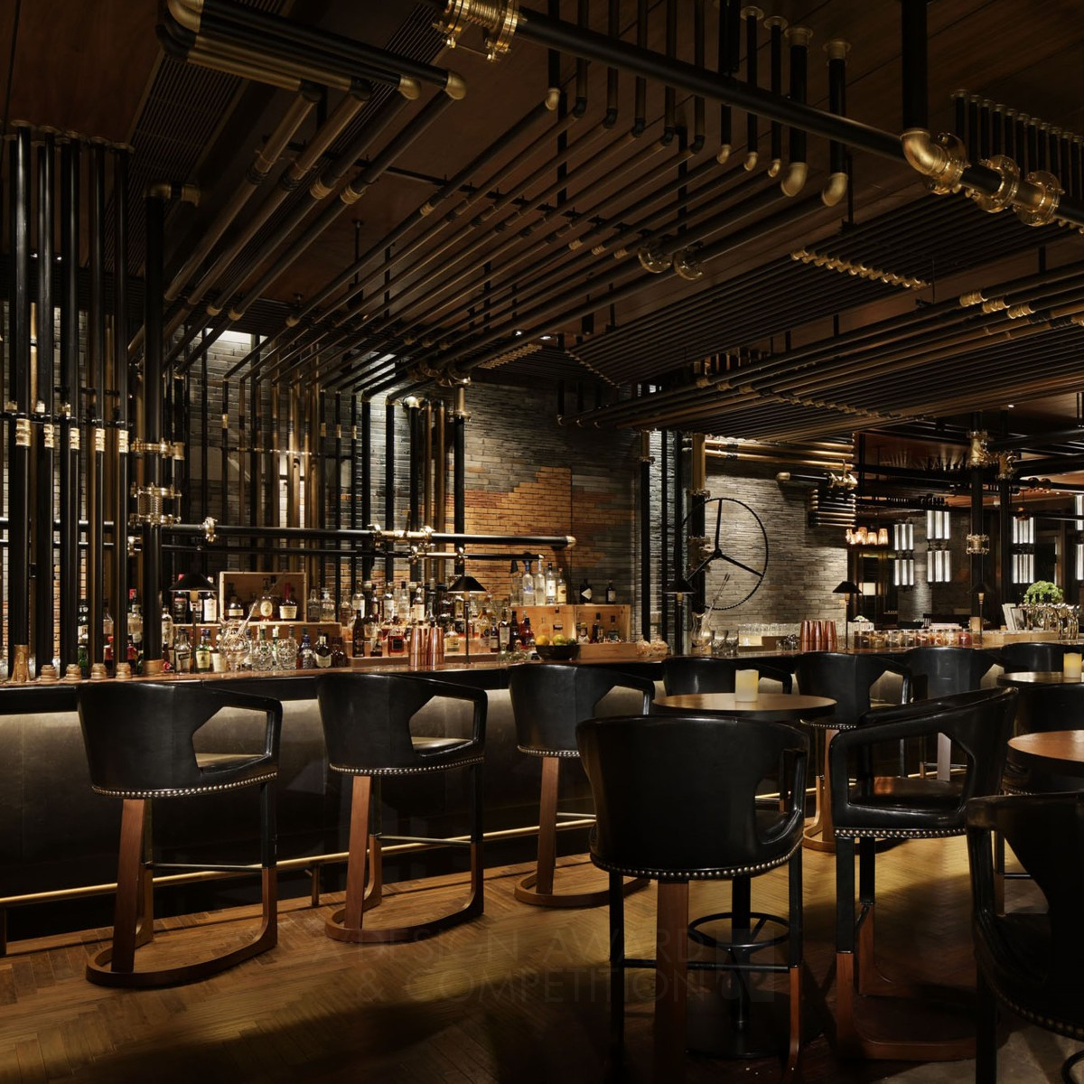 Midtown Restaurant Brewery Bar by Ryoichi Niwata Platinum Interior Space and Exhibition Design Award Winner 2017 