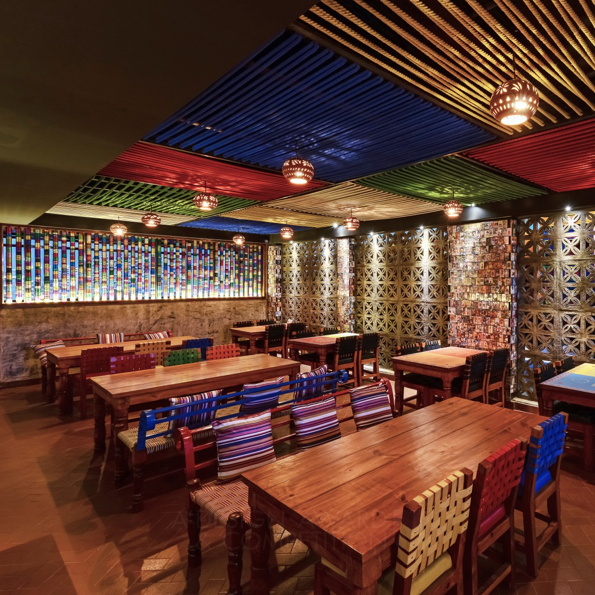 Rangla Punjab Restaurant And Bar by Ketan Jawdekar Golden Hospitality, Recreation, Travel and Tourism Design Award Winner 2017 