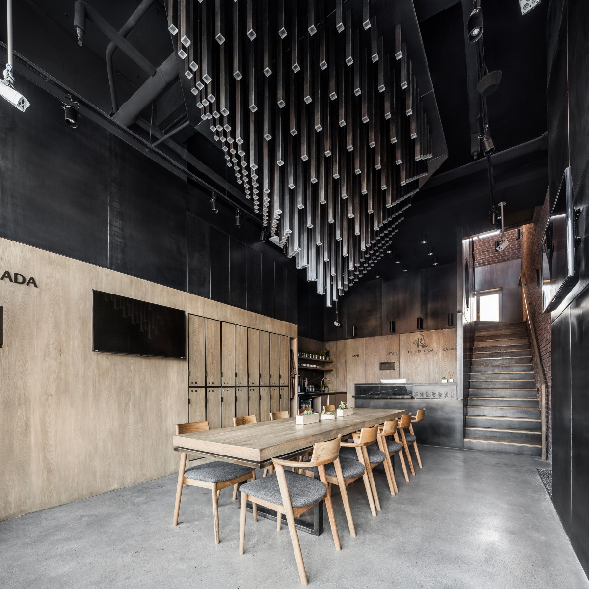 Empty Parts  Hair Salon by Jien-An Lai Golden Interior Space and Exhibition Design Award Winner 2017 