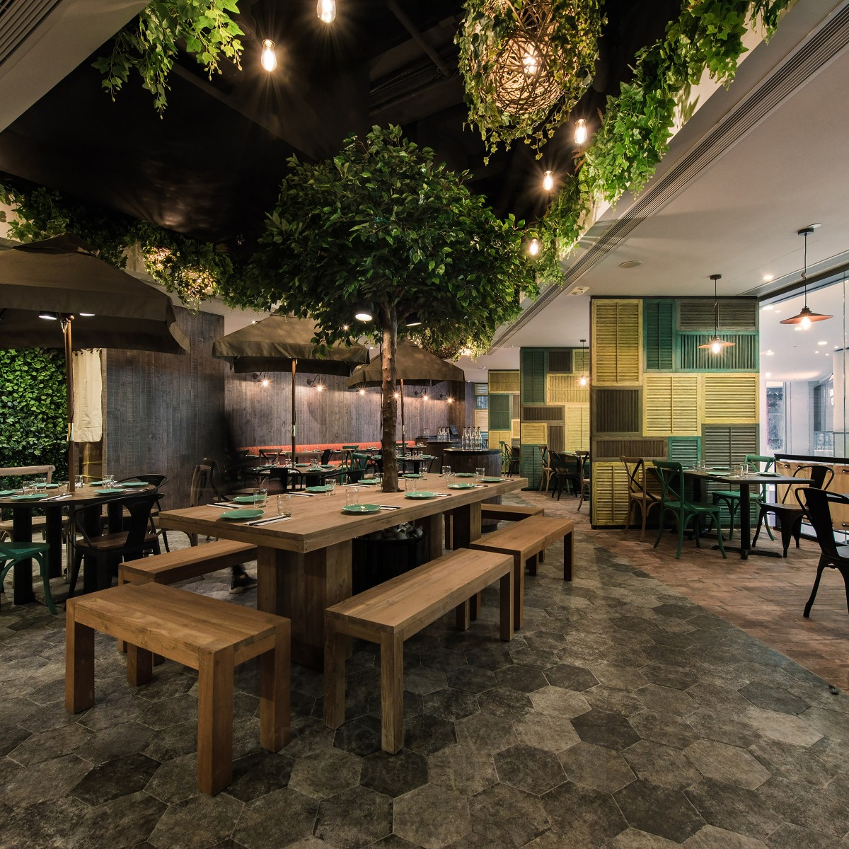 Deli Viet Vietnamese restaurant by Joe Lam and Brian Lai Bronze Interior Space and Exhibition Design Award Winner 2017 