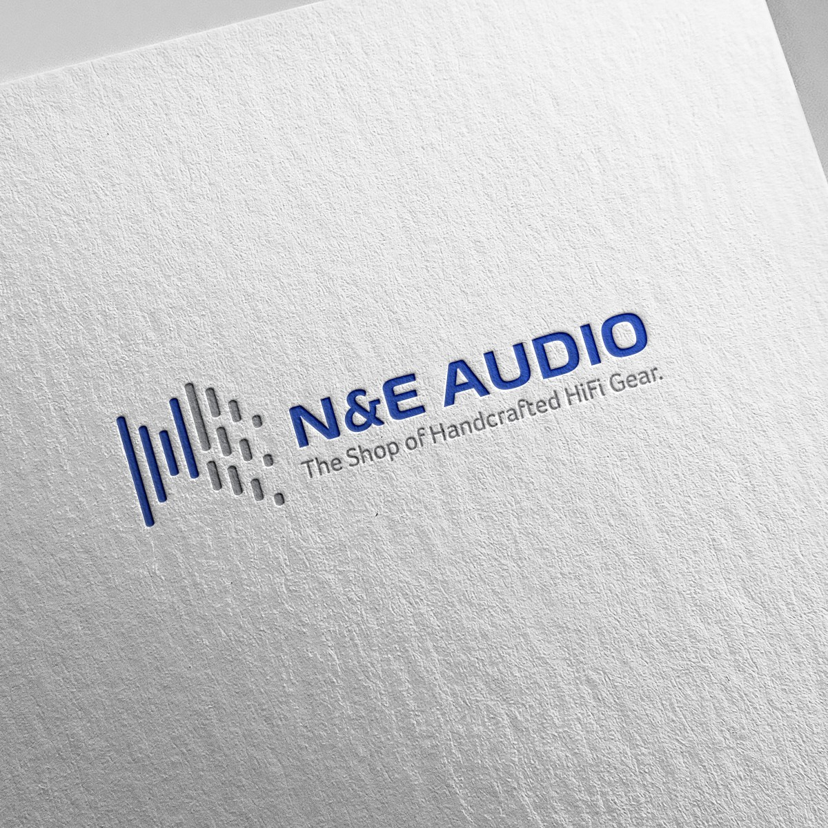 N&E Audio Logo Design Logo by Wai Ching Chan Silver Graphics, Illustration and Visual Communication Design Award Winner 2017 