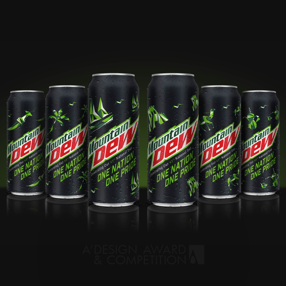 Mountain Dew Special Edition Special Edition by Matter Silver Packaging Design Award Winner 2017 