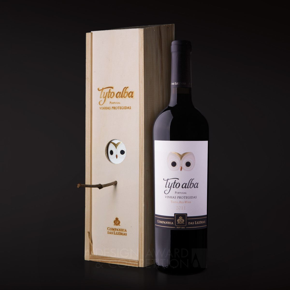 Tyto Alba Wine Packaging by Rita Rivotti Wine Branding & Design Silver Packaging Design Award Winner 2017 