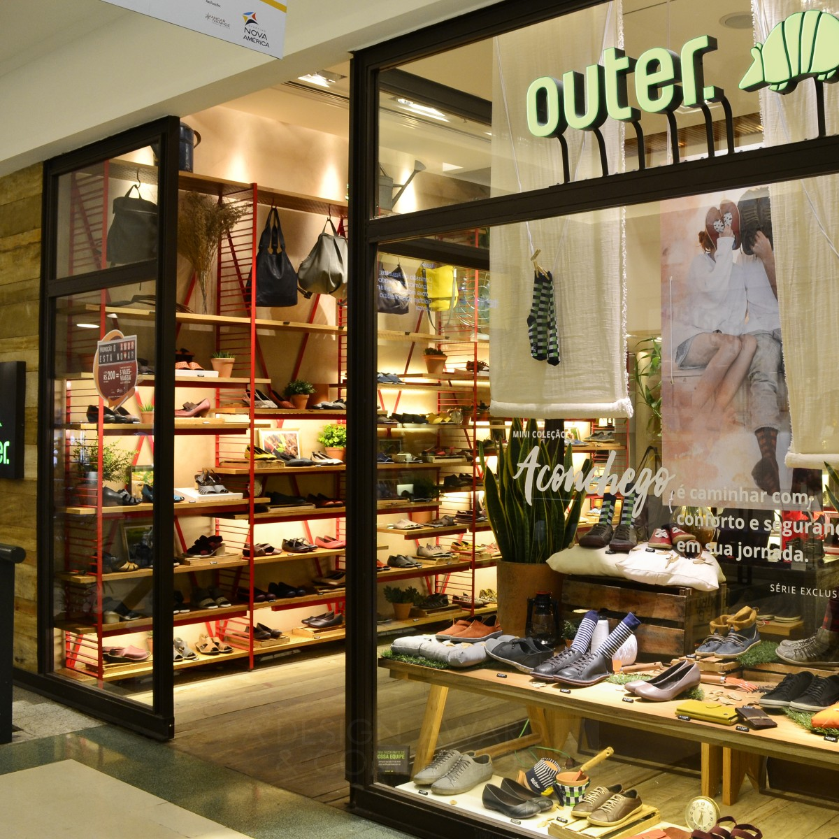 Outer Shoes Shoe Store by Kube Arquitetura Iron Interior Space and Exhibition Design Award Winner 2017 