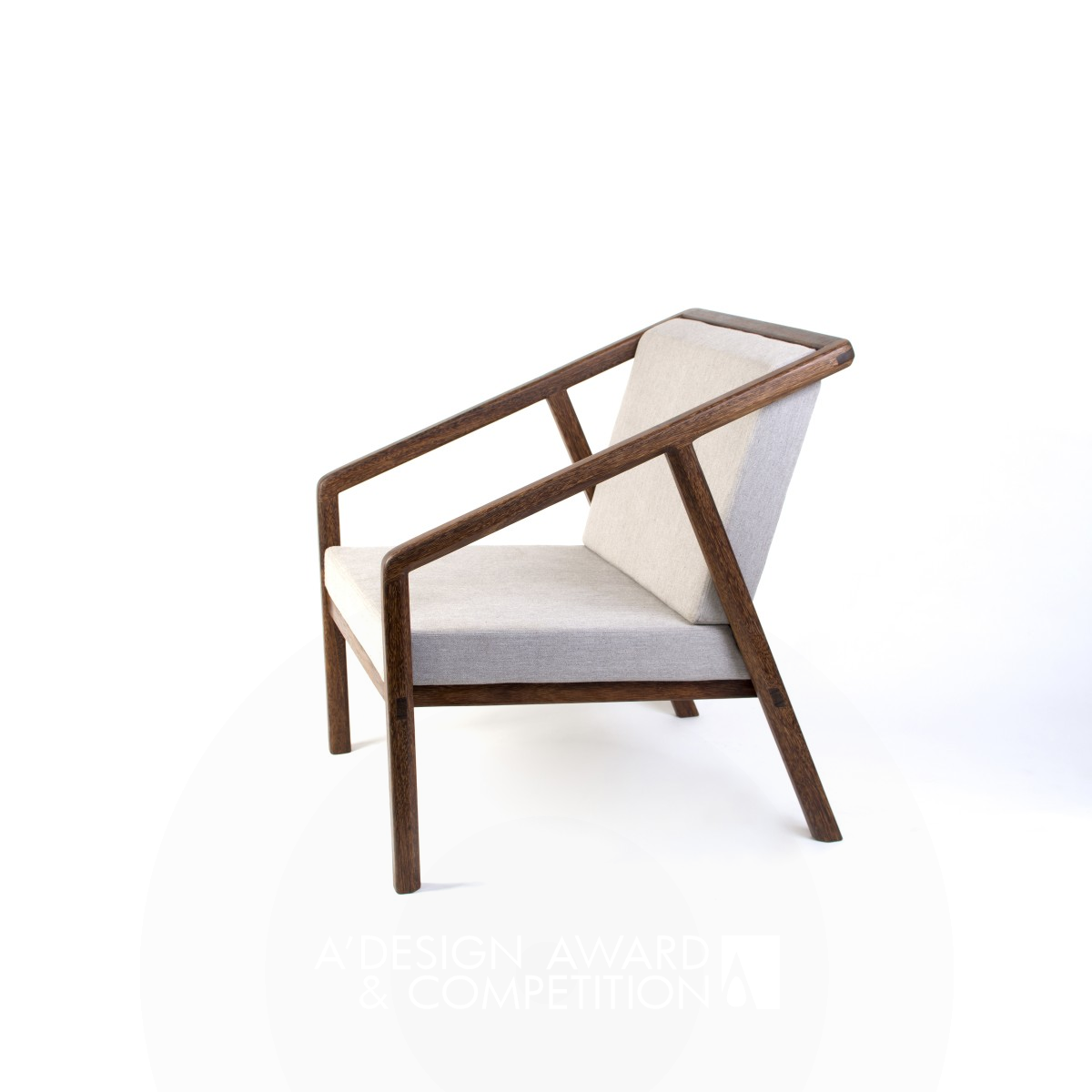 Canela Armchair by Renata Gutierrez and James Rowland Silver Furniture Design Award Winner 2018 