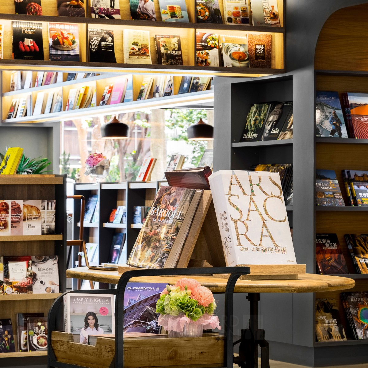 EP-Books Exhibition Space Reading  Area  by Cheng Hui Hsin Silver Interior Space and Exhibition Design Award Winner 2018 