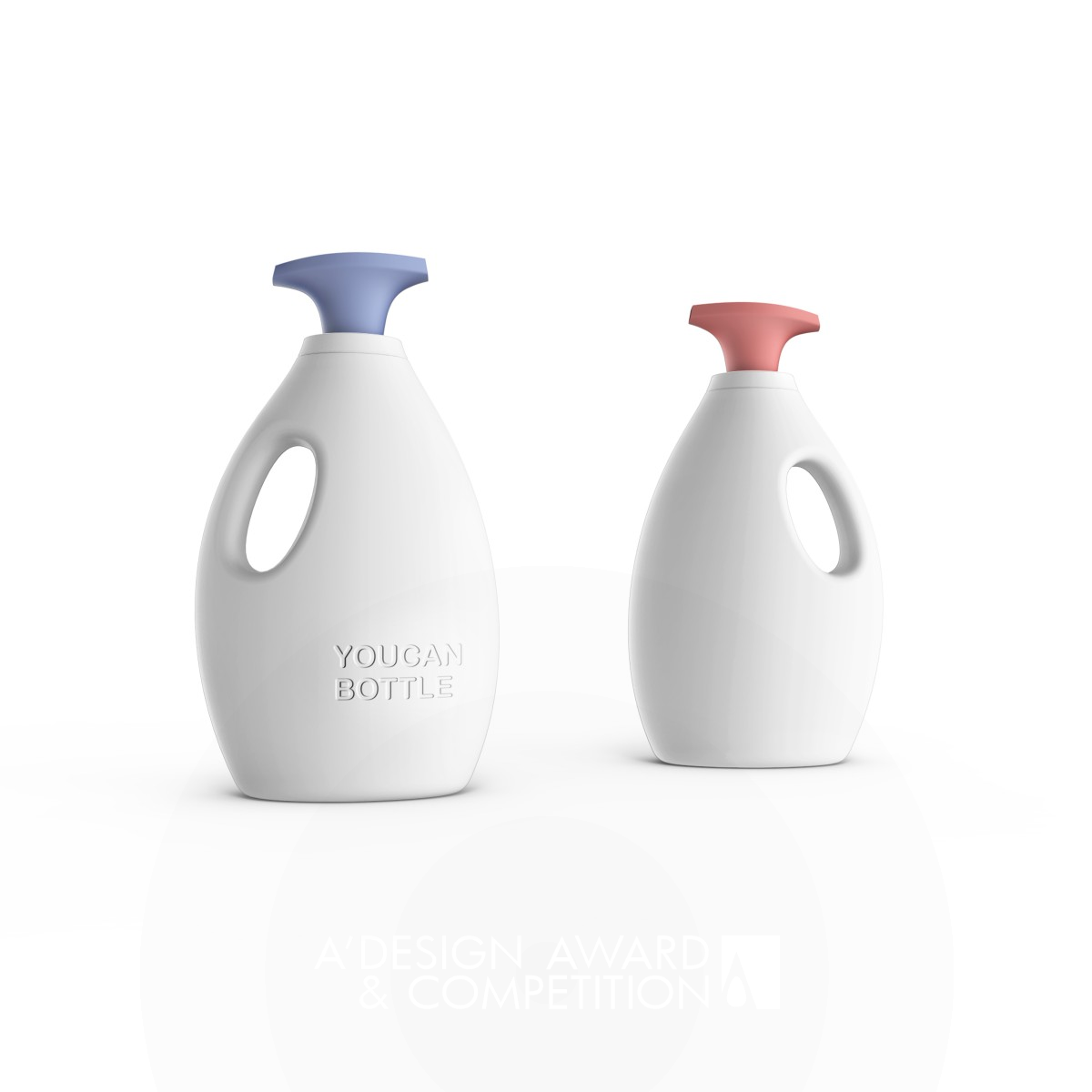 Convenience One handed bottle by Kuang Wei Iron Packaging Design Award Winner 2018 