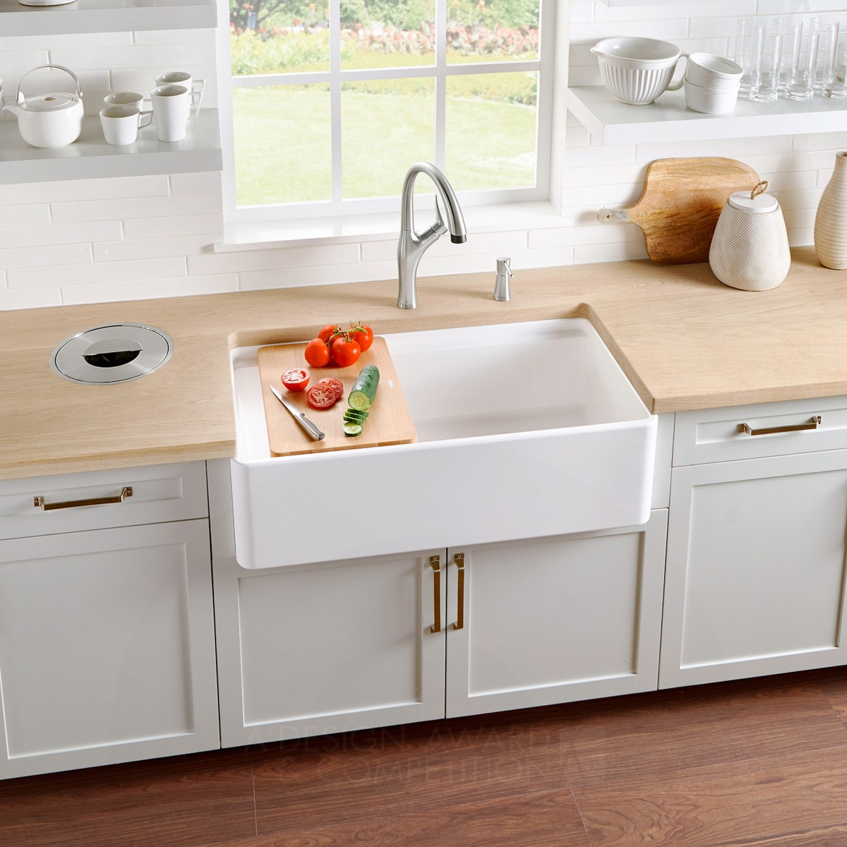 Blanco Profina Apron Front Kitchen Sink by BLANCO Golden Furniture Design Award Winner 2018 