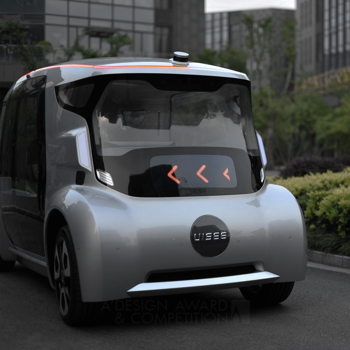 Mobile City Cabin Self-driving Car by UISEE Bronze Vehicle, Mobility and Transportation Design Award Winner 2018 