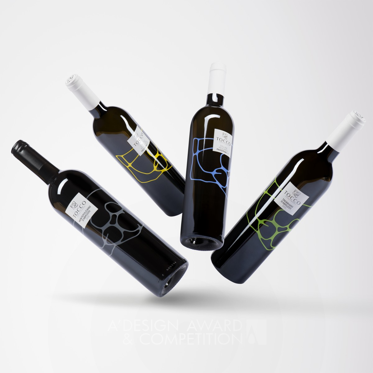 Tocco Wine Packaging by Marco D'Aroma Silver Packaging Design Award Winner 2018 