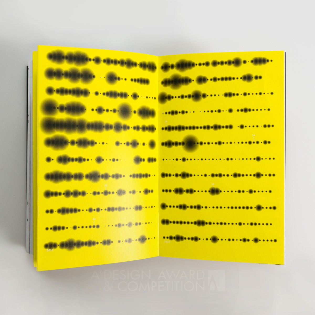 Customer value: medium Data-visualization book by Yves Krahenbuhl Iron Print and Published Media Design Award Winner 2018 