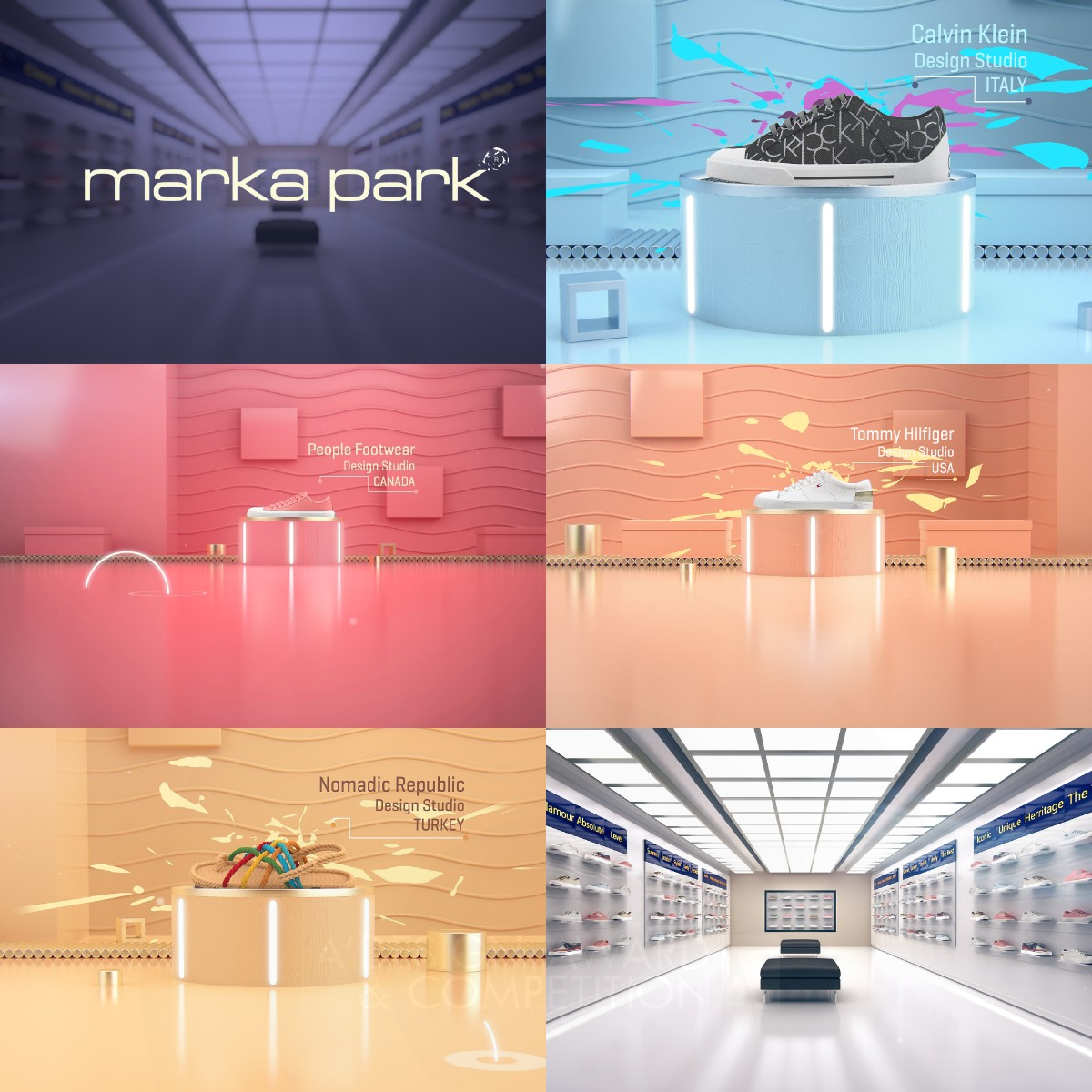 Marka Park Footwear Commercial by Emre Goren and Selim Ari Iron Movie, Video and Animation Design Award Winner 2018 