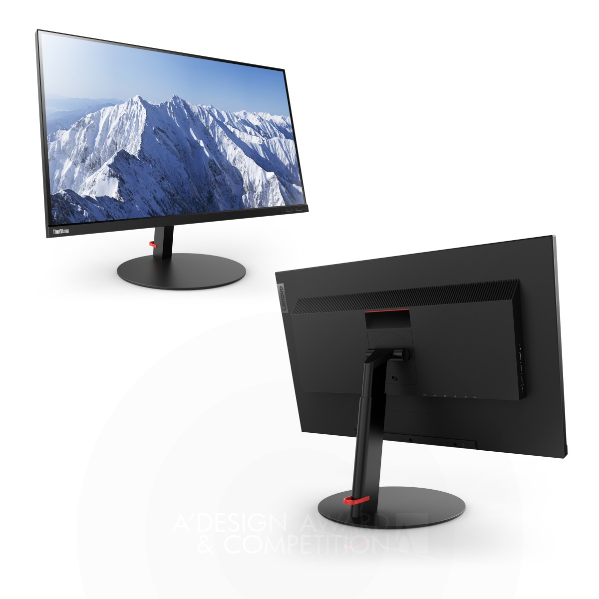 ThinkVision P32 Computer Monitor by Lenovo Design Group Golden Digital and Electronic Device Design Award Winner 2018 