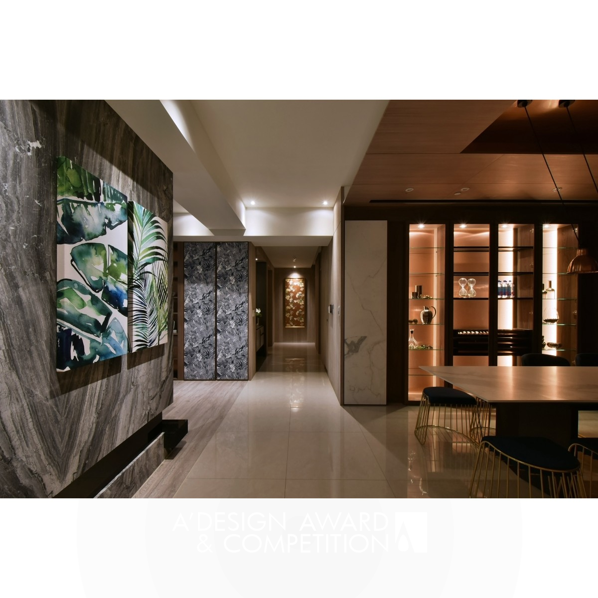 The Way of Philosophy Residential Condo by AGE ART Interior Design Iron Interior Space and Exhibition Design Award Winner 2018 