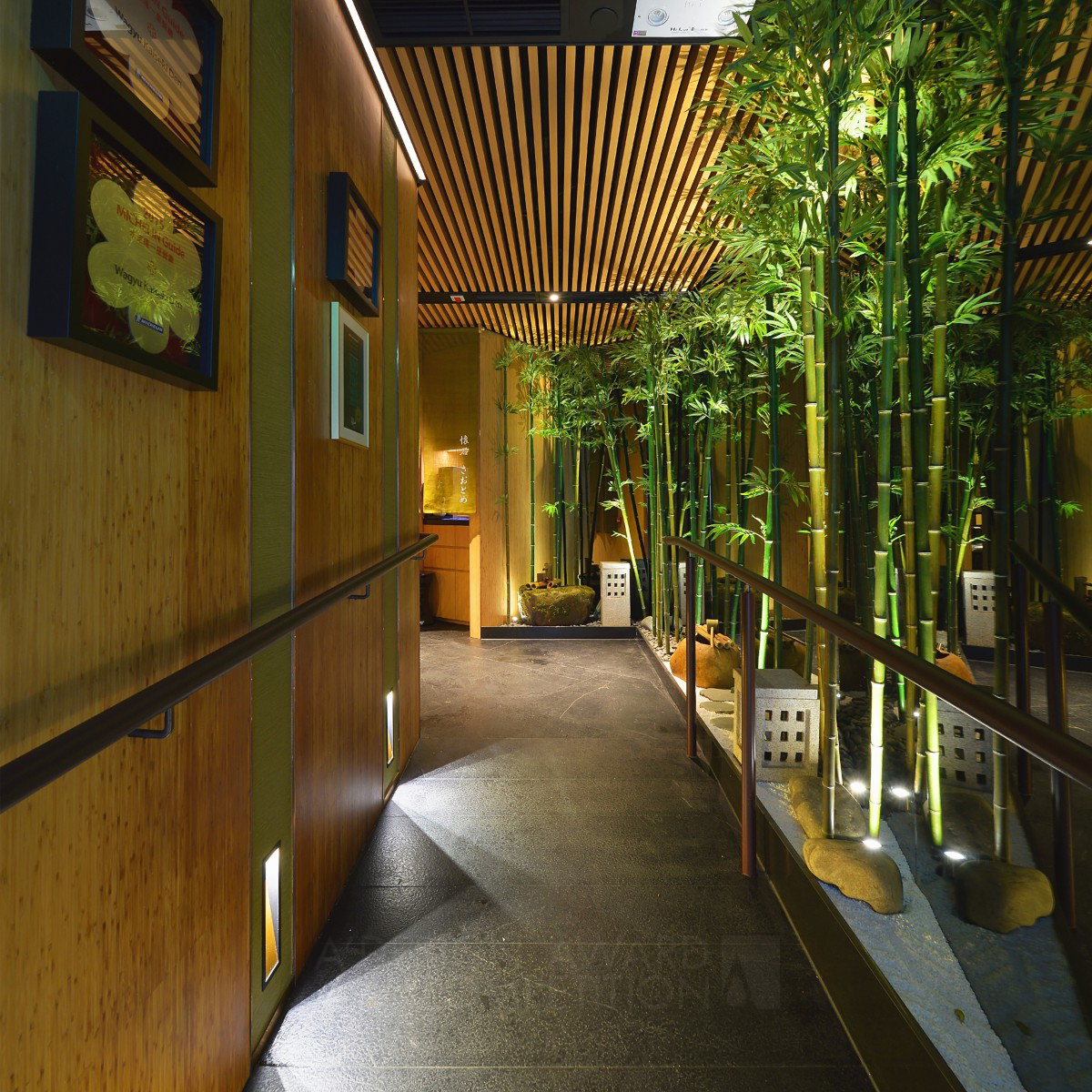 Kaiseki Den Restaurant by Monique Lee Bronze Interior Space and Exhibition Design Award Winner 2018 