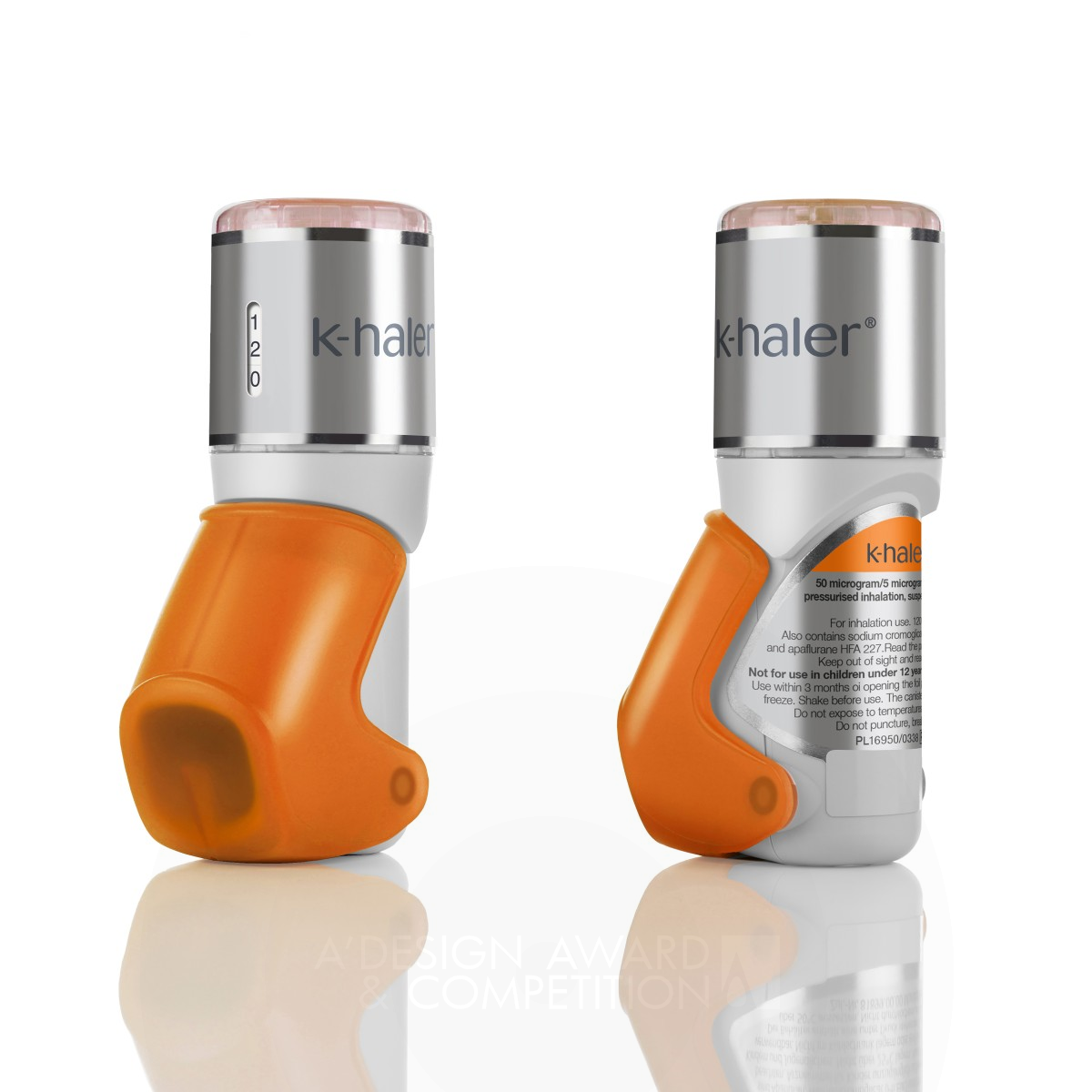 K-Haler Inhaler by Mundipharma International Limited Platinum Medical Devices and Medical Equipment Design Award Winner 2018 