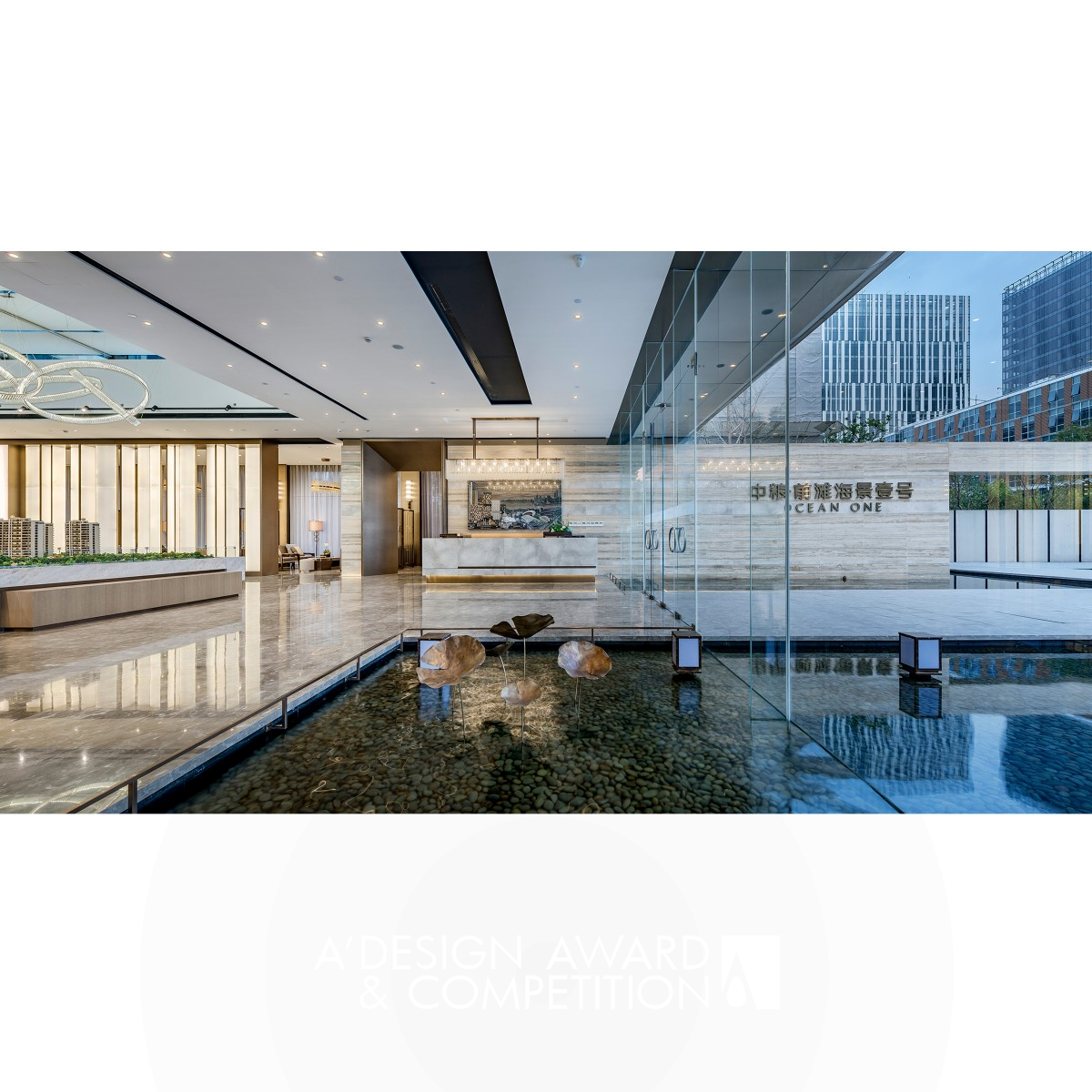 Ocean One Sale Center by Kris Lin and Jiayu Yang Silver Interior Space and Exhibition Design Award Winner 2018 