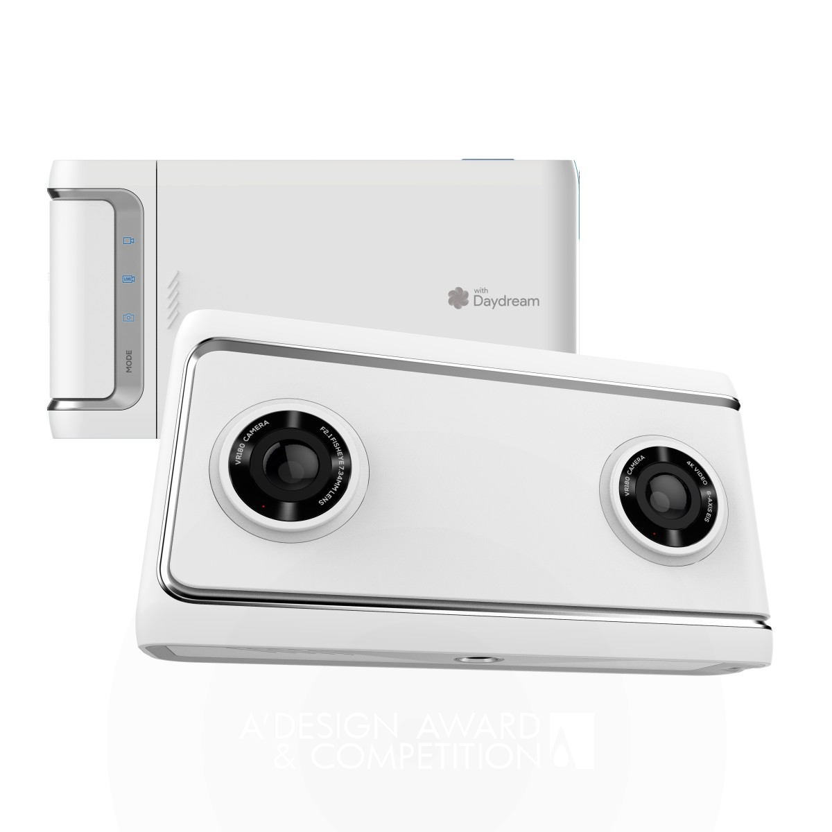 VR180 Camera VR Camera by Experience Design Group, Lenovo Golden Digital and Electronic Device Design Award Winner 2018 