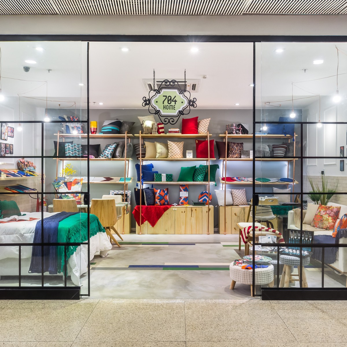 704 Home Design Store by Paula Werneck Iron Interior Space and Exhibition Design Award Winner 2018 