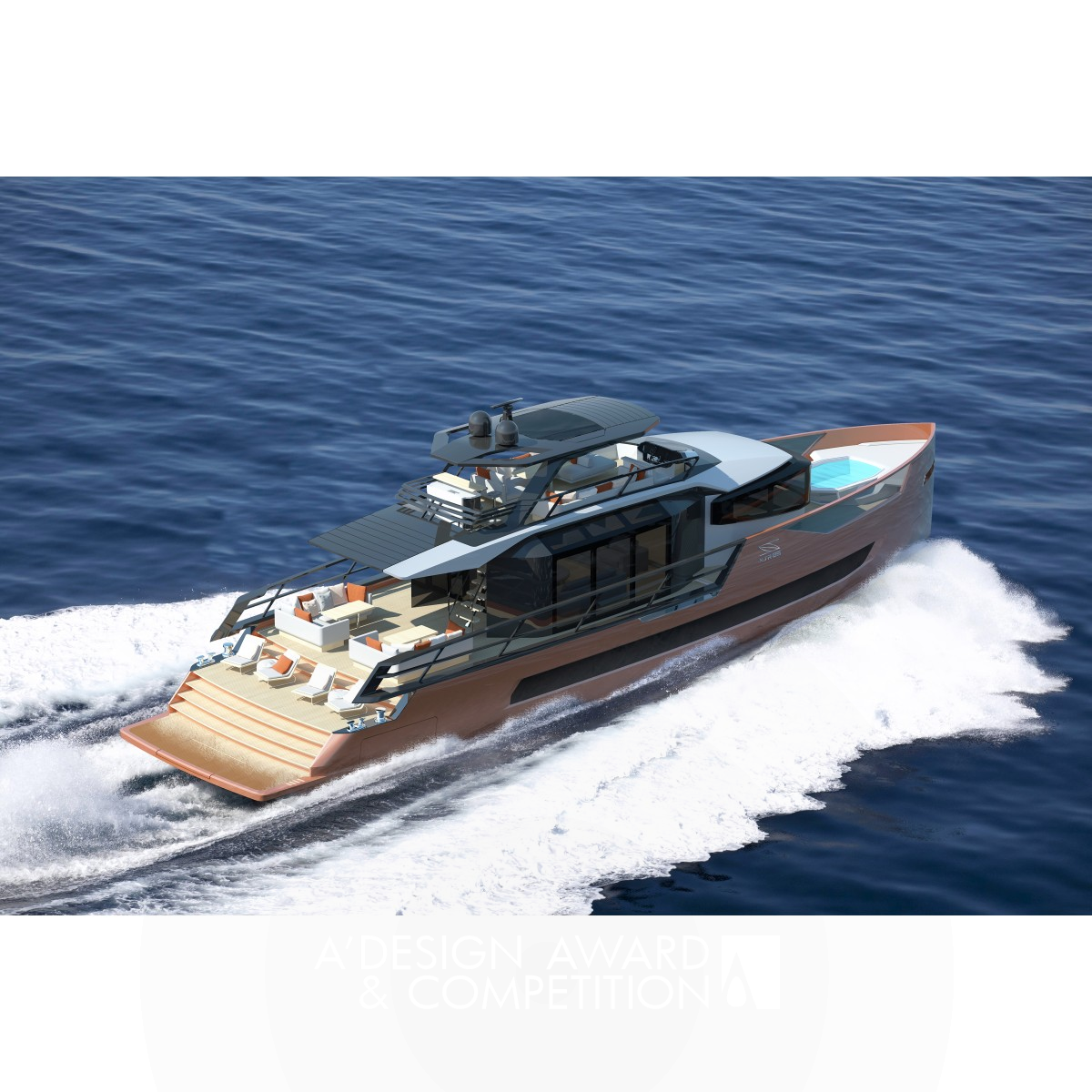 Xsr 85 Motor Yacht by Sarp Yachts Bronze Yacht and Marine Vessels Design Award Winner 2018 