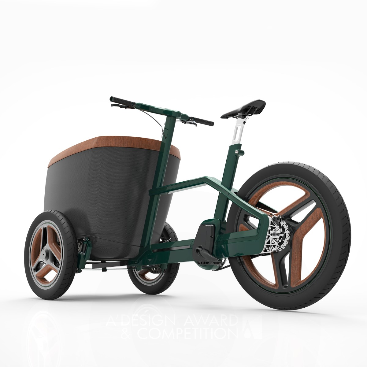 carQon Electric bicycle by Protanium B.V Silver Vehicle, Mobility and Transportation Design Award Winner 2018 