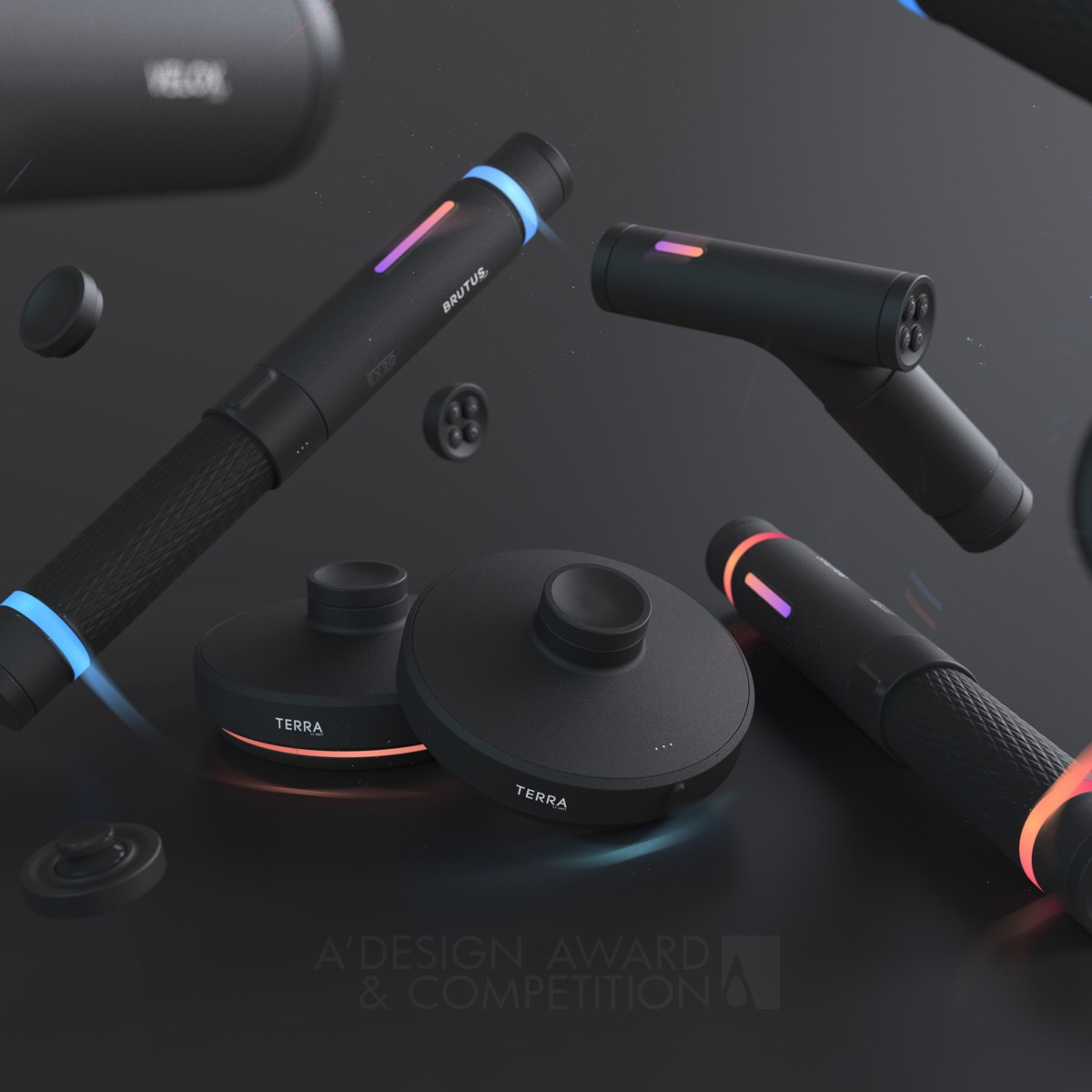 EXEO  Gaming Controller by Sushant Vohra Golden Digital and Electronic Device Design Award Winner 2018 