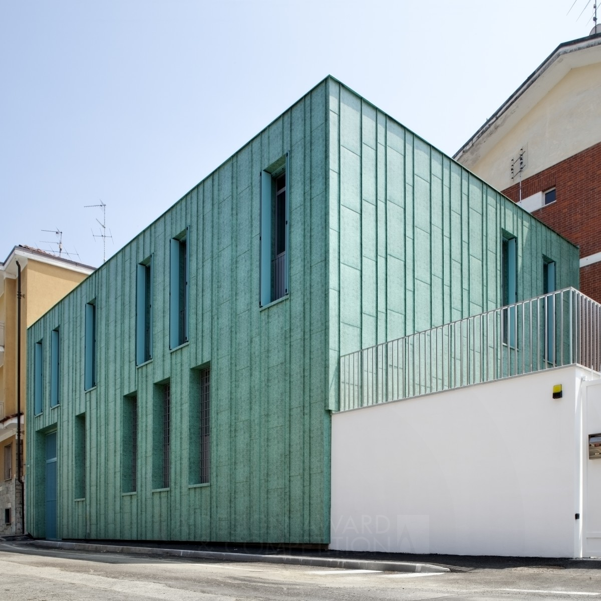 Carabinieri Headquarter Saluzzo Public Building by Maurizio Bradaschia Bronze Architecture, Building and Structure Design Award Winner 2018 