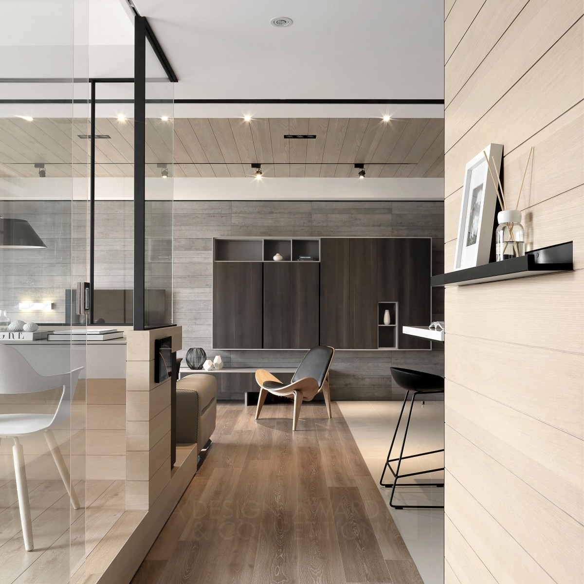 Mu. Mu. Residential Apartment by Johnson Huang Bronze Interior Space and Exhibition Design Award Winner 2018 