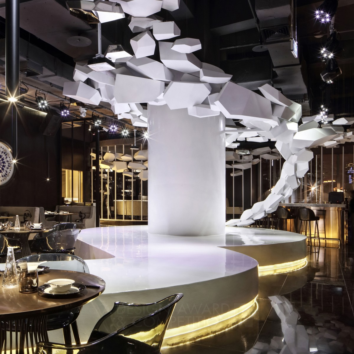 Y2S Resturant and Show by Pan Liu Silver Interior Space and Exhibition Design Award Winner 2018 