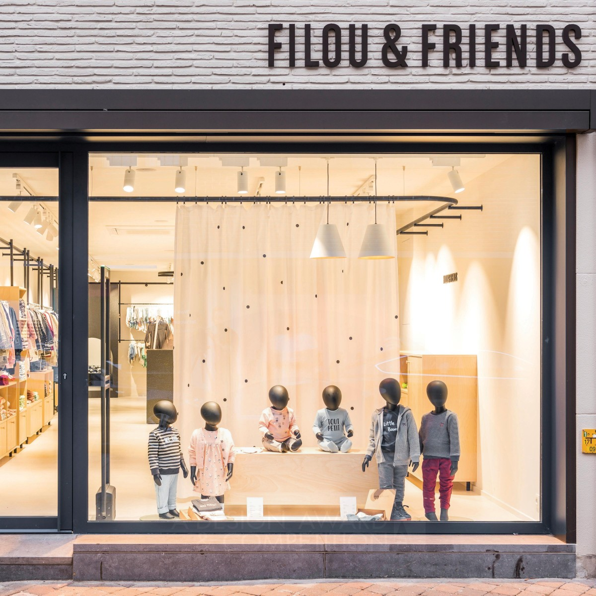 Filou & Friends Shop design by Caluwier Olivier Bronze Interior Space and Exhibition Design Award Winner 2018 