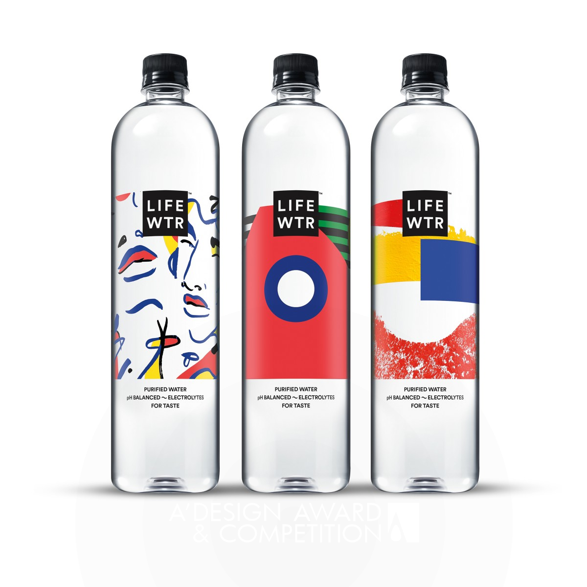 LIFEWTR Series 2: Women In Art Brand Packaging by PepsiCo Design & Innovation Platinum Food, Beverage and Culinary Arts Design Award Winner 2018 