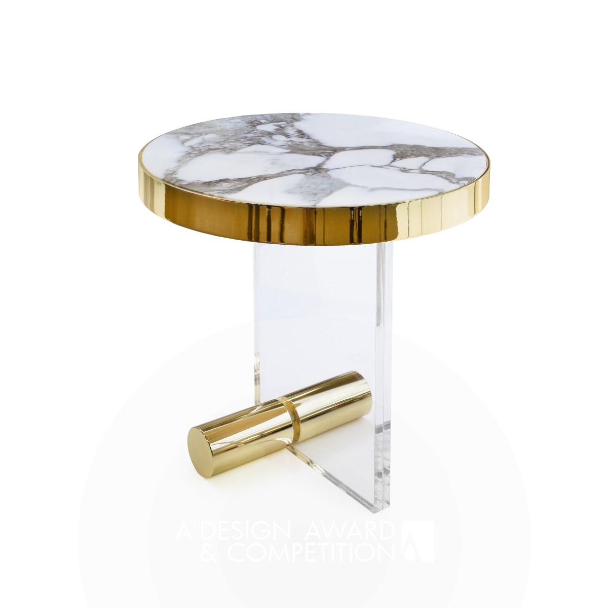 Kandinsky Sidetable by Andre Teoman Silver Furniture Design Award Winner 2018 