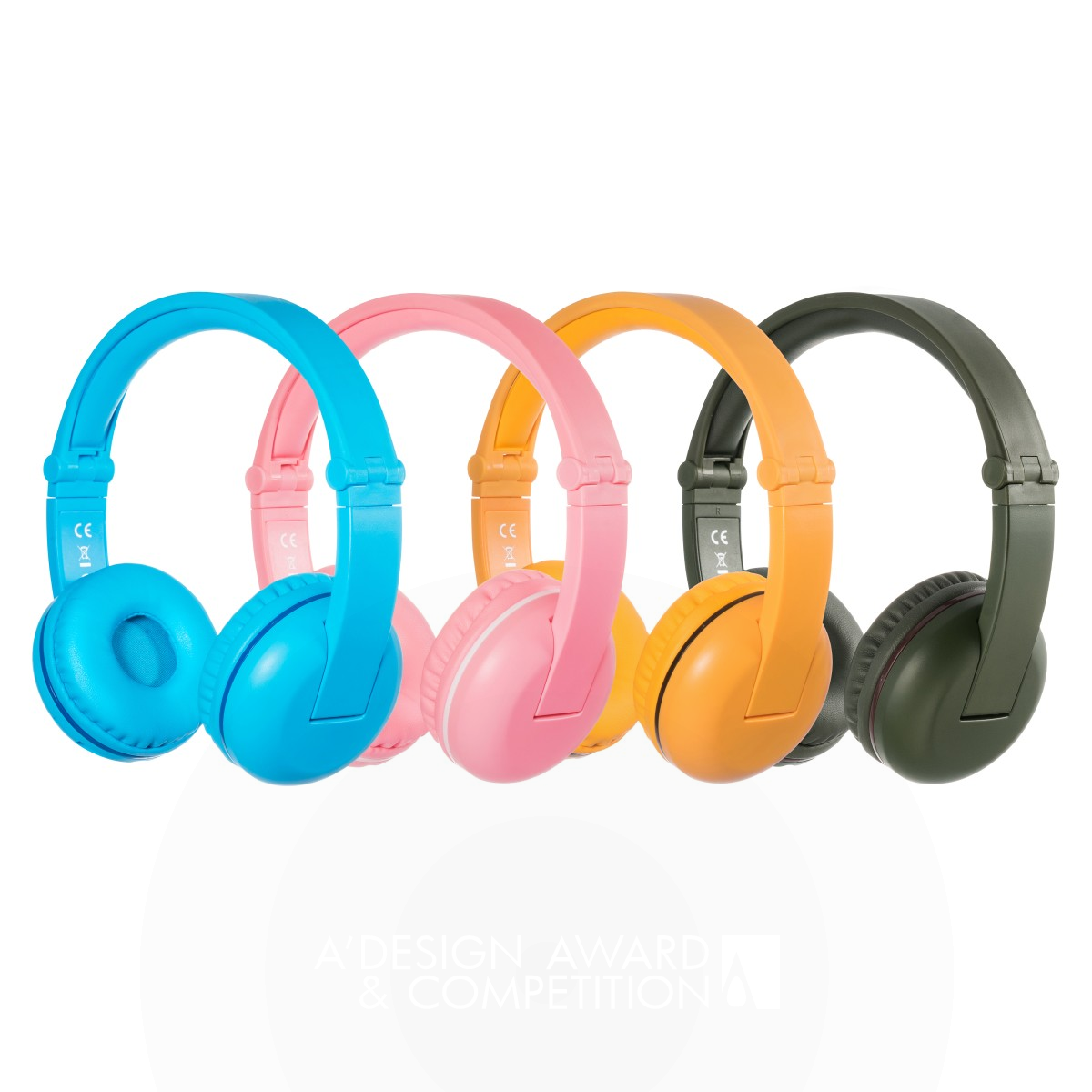 BuddyPhones Play Wireless Headphones by Petur Olafsson - Onanoff Iron Baby, Kids' and Children's Products Design Award Winner 2018 