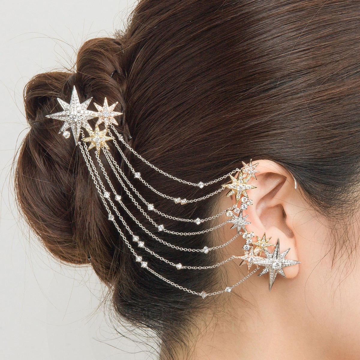 Guardian Star Bridal Jewelry by Janet Hiu Yan Chow Silver Jewelry Design Award Winner 2018 