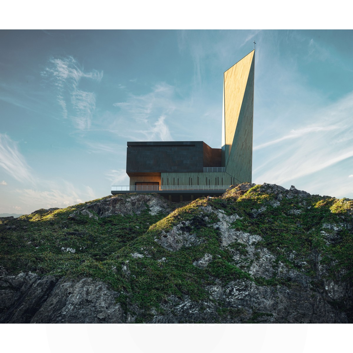 Church in Hardangervidda Religous by Aryan Ron and Arman Ron Silver Architecture, Building and Structure Design Award Winner 2018 