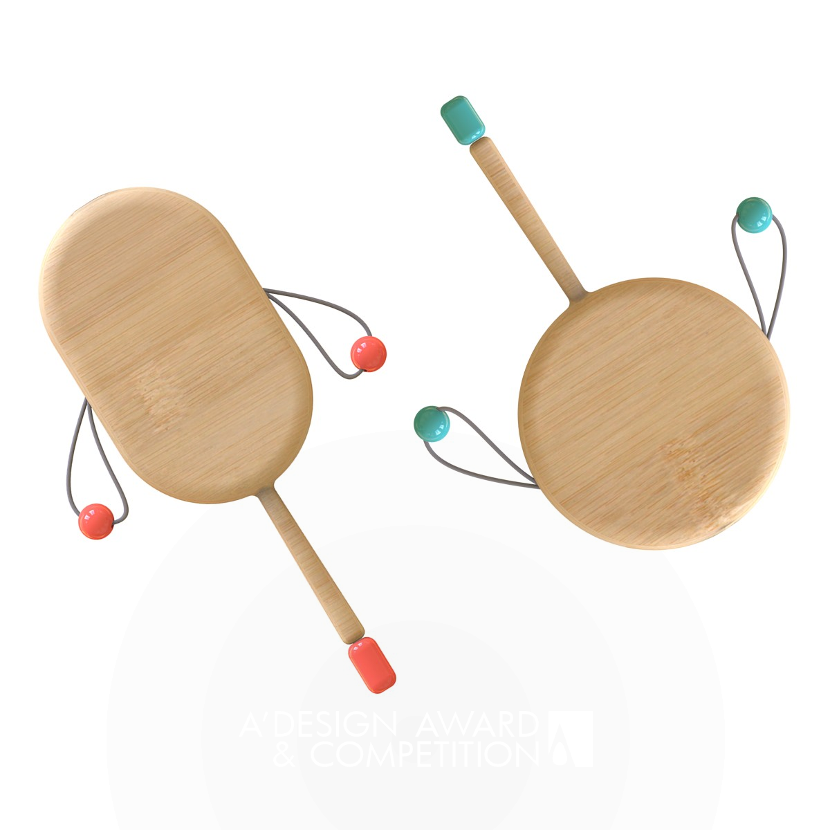 Rattle Drum Various voiced by Qiu Liwei Iron Toys, Games and Hobby Products Design Award Winner 2018 