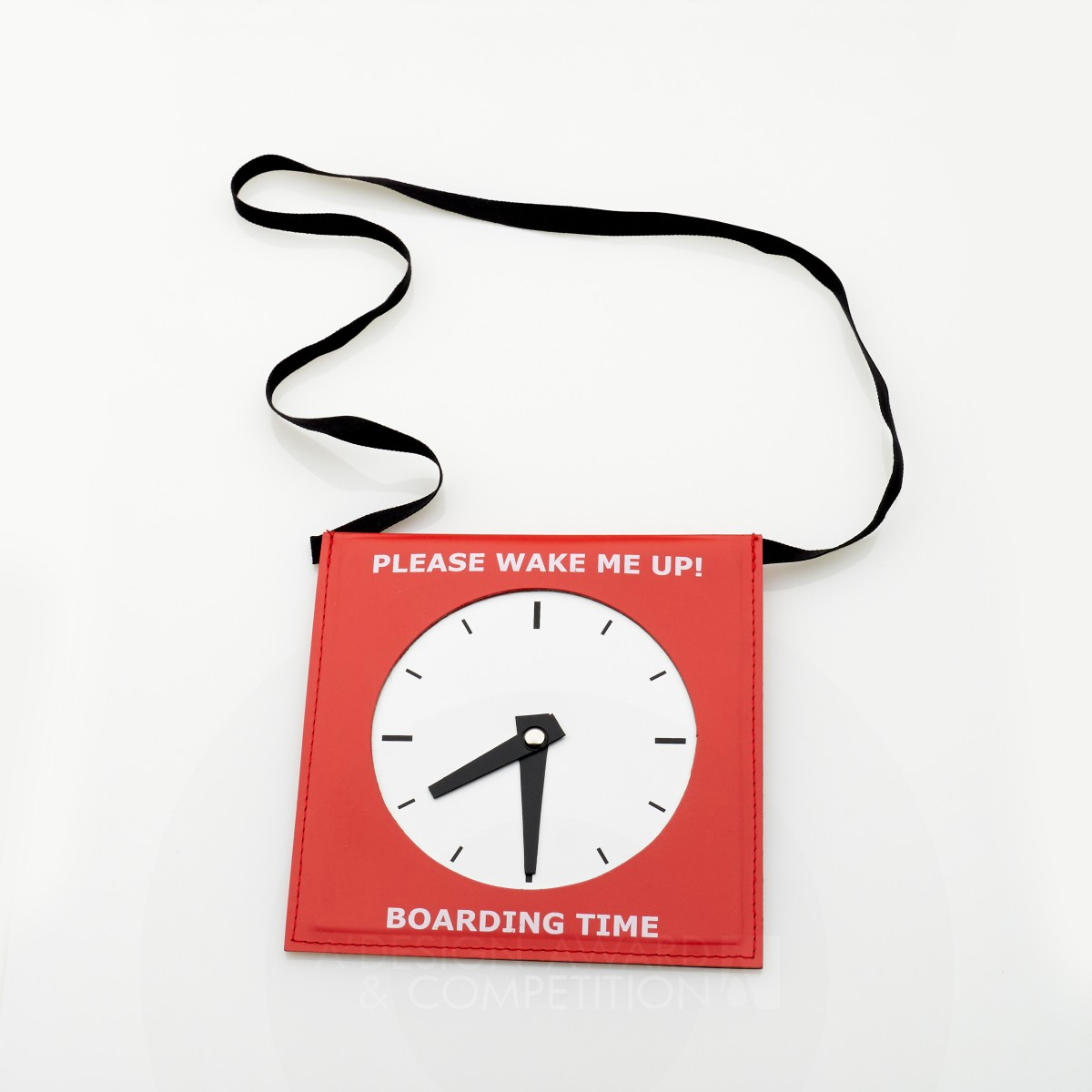 Wake Up Boarding Time Tag by Ari Korolainen Bronze Fashion and Travel Accessories Design Award Winner 2018 