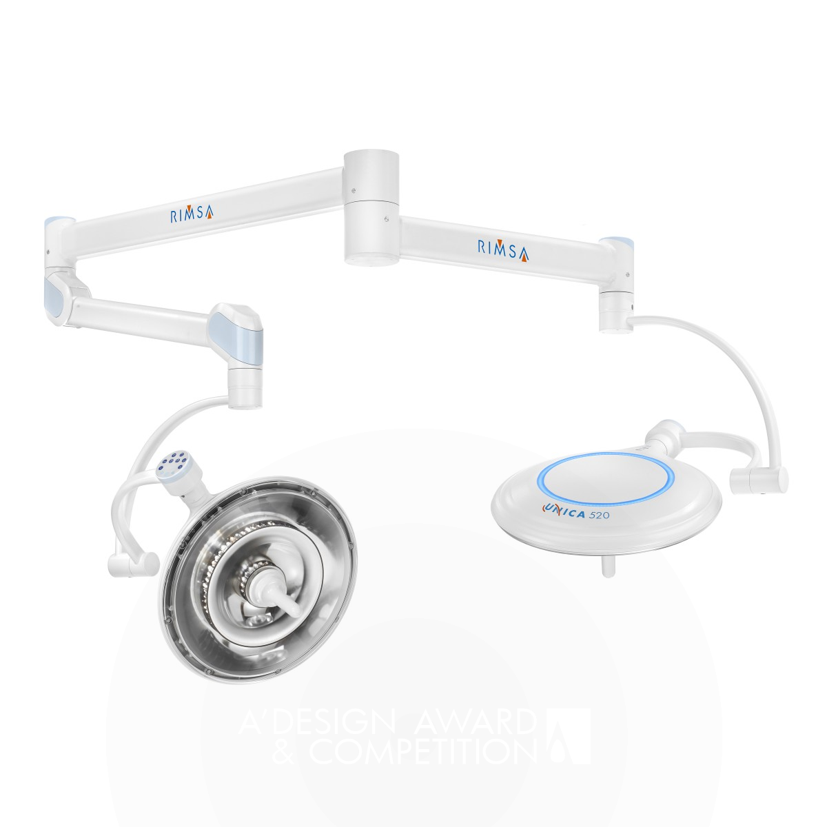 Unica Surgical light by Fabio Rezzonico Silver Medical Devices and Medical Equipment Design Award Winner 2018 