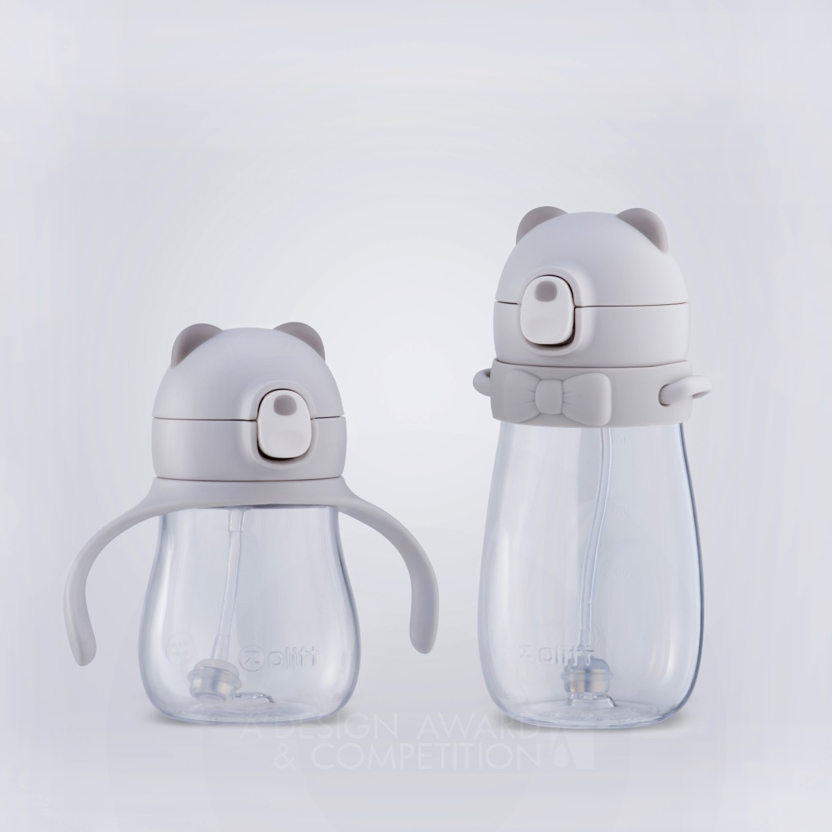 Little Bear Straw water bottle  by Senso Design Shanghai Co. Ltd. Golden Baby, Kids' and Children's Products Design Award Winner 2018 