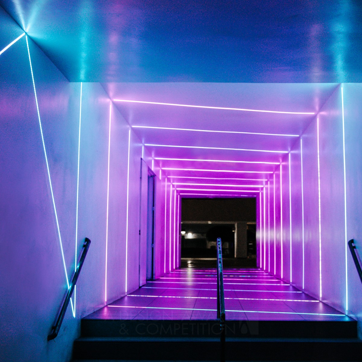 Portal Light Hallway by Akiko Yamashita Silver Lighting Products and Fixtures Design Award Winner 2018 