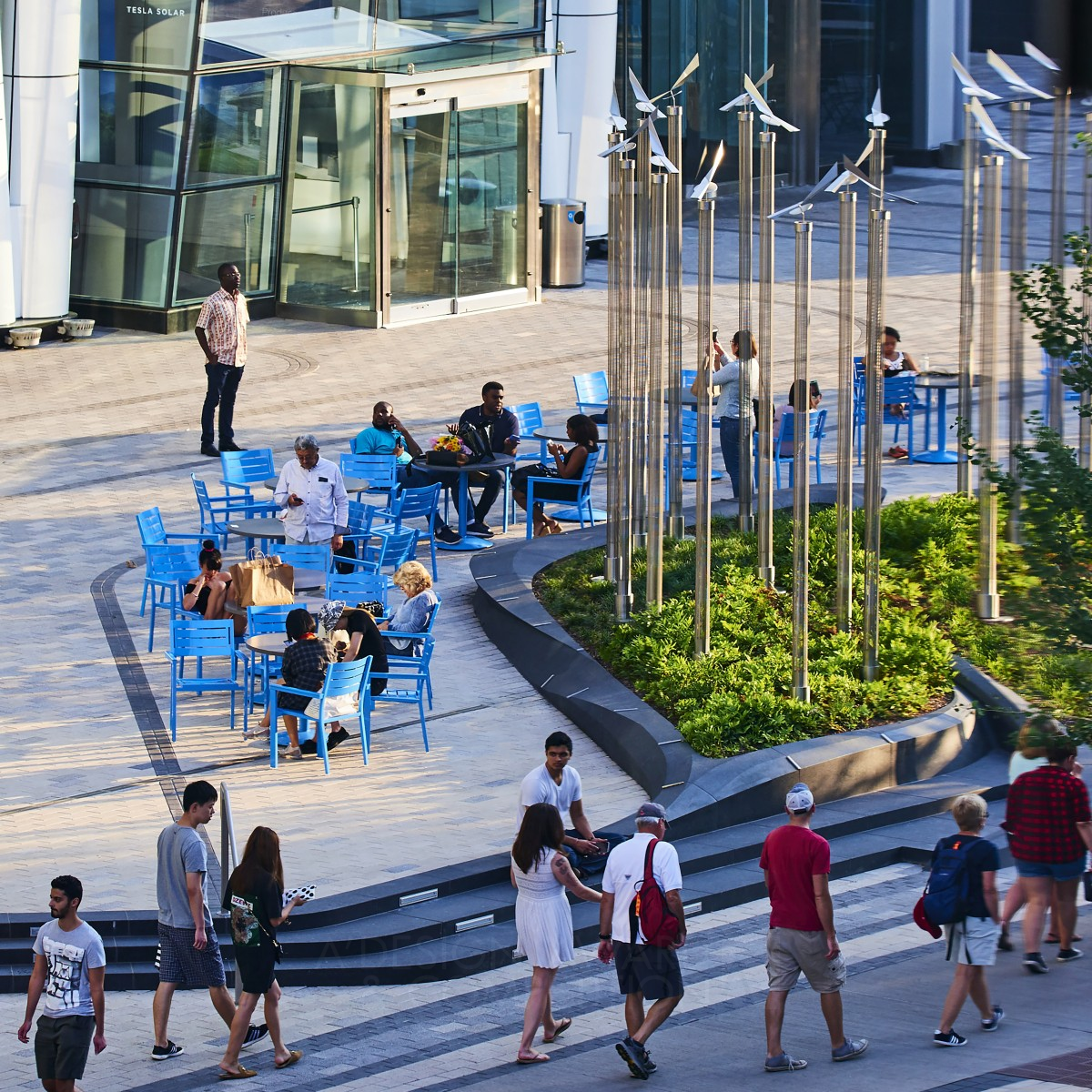 888 Boylston Street Public Plaza by Mikyoung Kim Golden Landscape Planning and Garden Design Award Winner 2018 