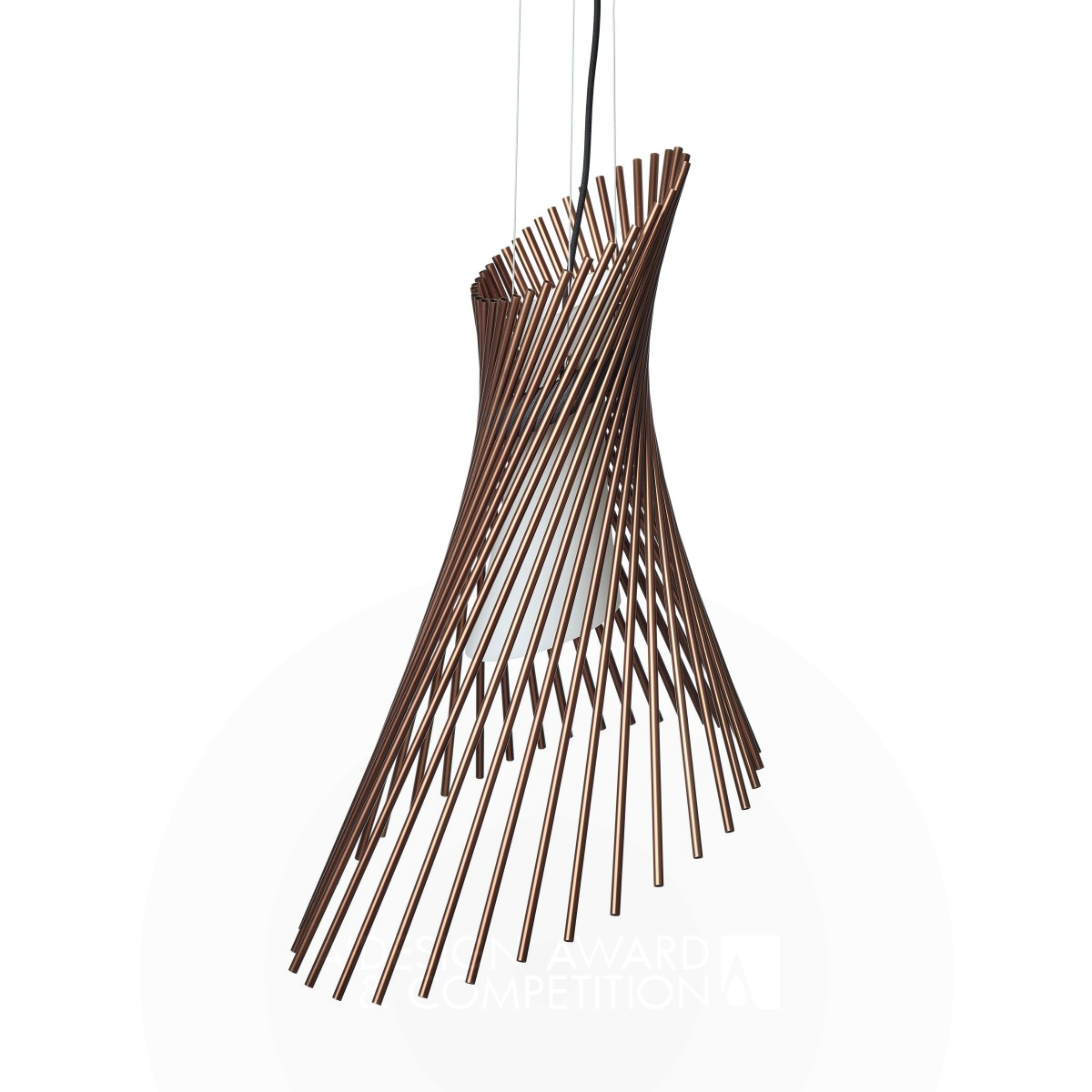 Diva Pendant Lamp by Daniel Mato Bronze Lighting Products and Fixtures Design Award Winner 2018 