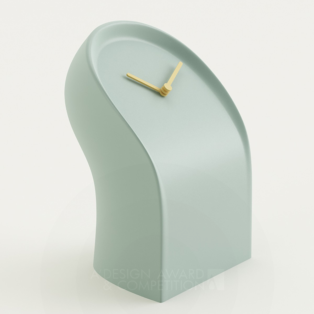 Osvaldo Table clock by MrSmith Studio Silver Furniture Design Award Winner 2018 