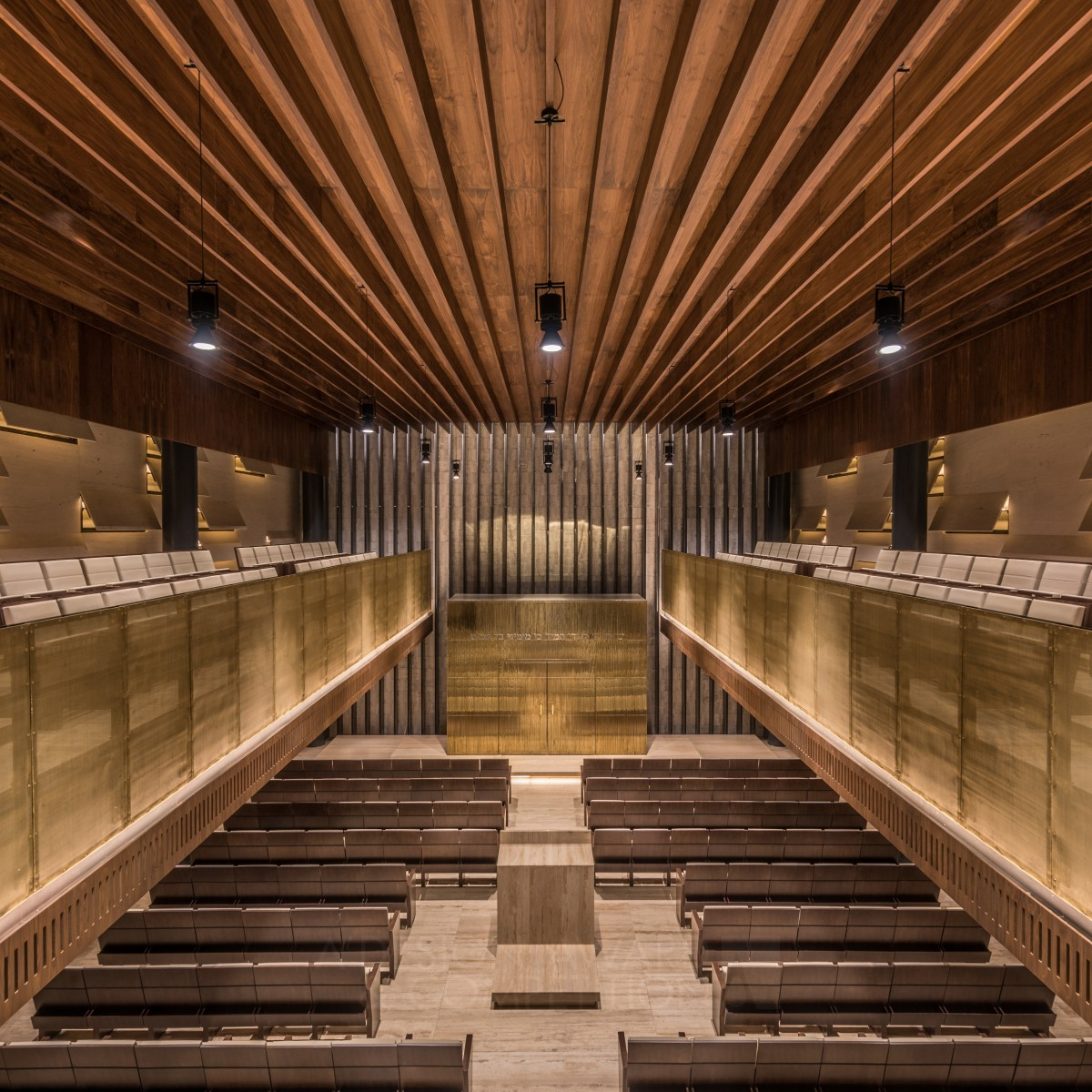 Magen David Synagogue Religious Building by Cherem Arquitectos Silver Architecture, Building and Structure Design Award Winner 2018 